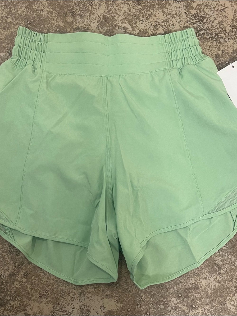 lululemon athletica Mint Green Lightweight Run Shorts